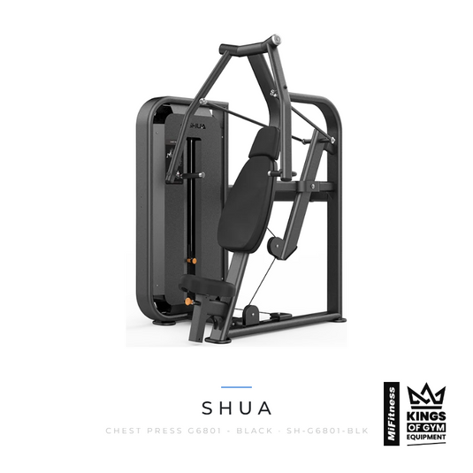 Shua Chest Press (G6801) - BLACK – MiFitness Kings of Gym Equipment