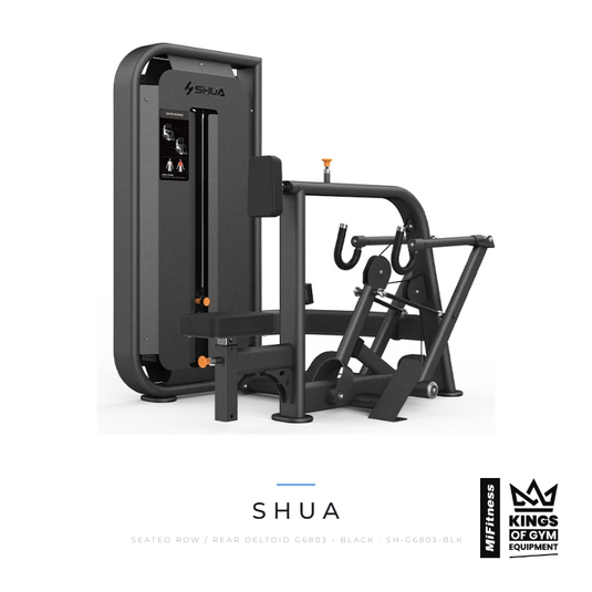 Shua Seated Row / Rear Deltoid (G6803) - BLACK – MiFitness Kings of Gym Equipment