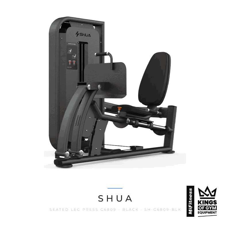 Load image into Gallery viewer, Shua Seated Leg Press (G6809) - BLACK – MiFitness Kings of Gym Equipment
