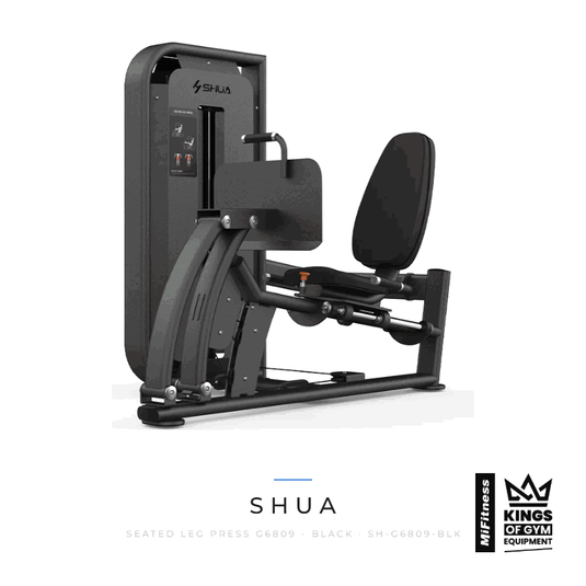 Shua Seated Leg Press (G6809) - BLACK – MiFitness Kings of Gym Equipment