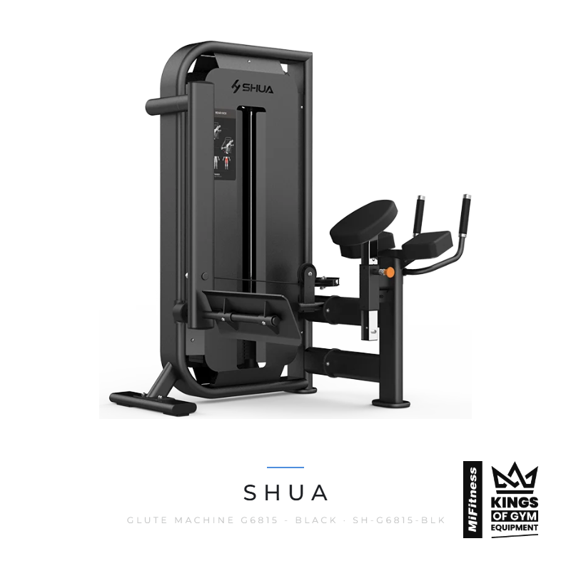 Load image into Gallery viewer, Shua Glute Machine (G6815) - BLACK – MiFitness Kings of Gym Equipment
