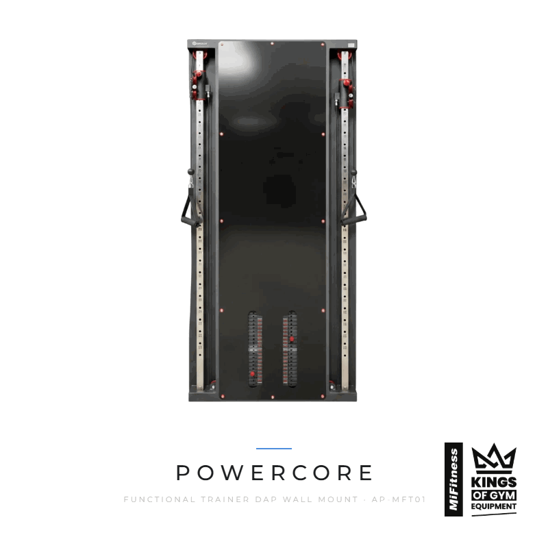Load image into Gallery viewer, Powercore Functional Trainer DAP (Wall Mount) – MiFitness Kings of Gym Equipment
