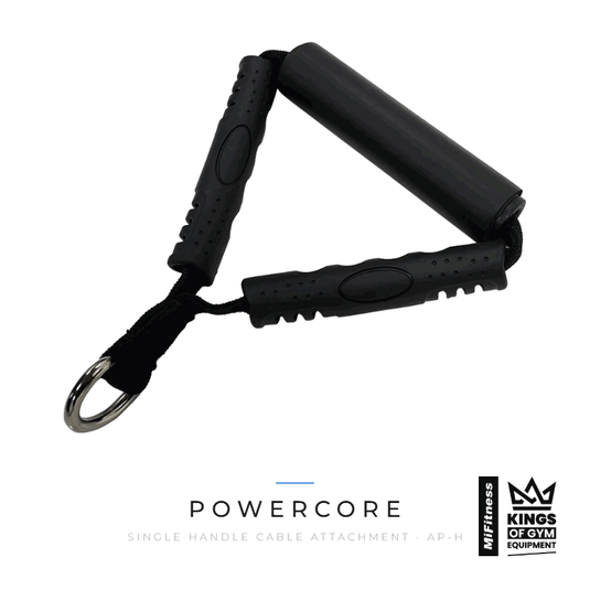 Powercore Single Handle Cable Attachment – MiFitness Kings of Gym Equipment