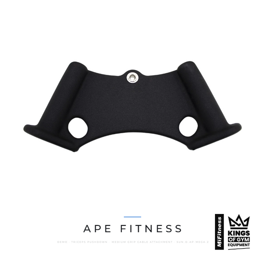 Demo Triceps Pushdown - Medium Grip (Cable Attachment) – MiFitness Kings of Gym Equipment