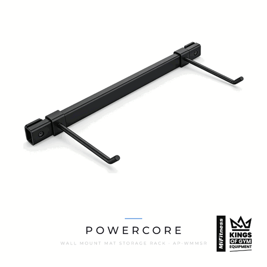 Powercore Wall Mount Mat Storage Rack – MiFitness Kings of Gym Equipment