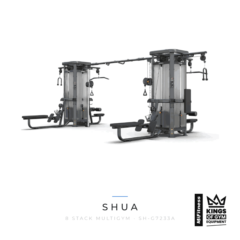 Load image into Gallery viewer, Shua 8 Stack Multigym – MiFitness Kings of Gym Equipment
