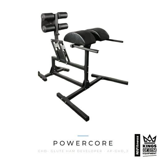 Powercore GHD Glute Ham Developer – MiFitness Kings of Gym Equipment