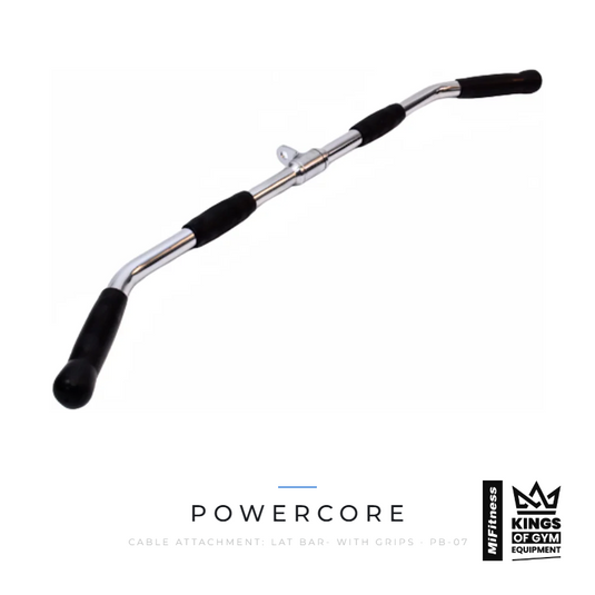 Cable Attachment Lat Bar with grips 76cm – MiFitness Kings of Gym Equipment