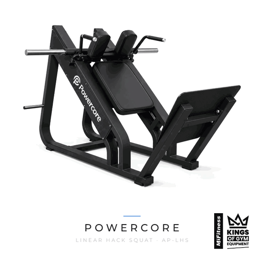 Powercore Linear Hack Squat – MiFitness Kings of Gym Equipment