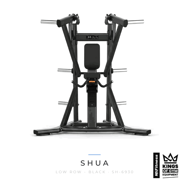 Load image into Gallery viewer, Shua Low Row G6930 Black – MiFitness Kings of Gym Equipment
