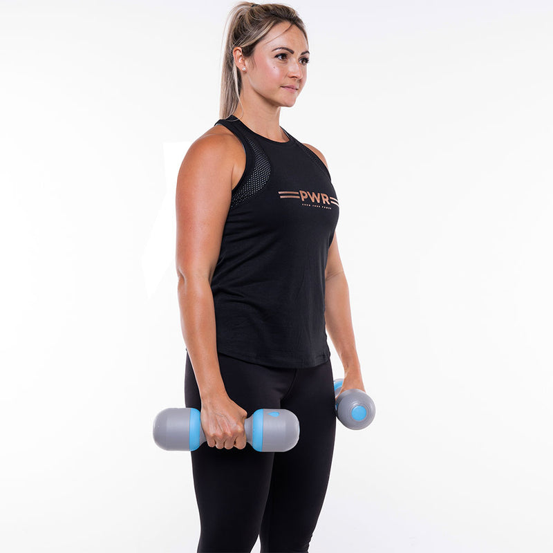 Load image into Gallery viewer, Powercore 5Kg Adjustable Dumbbells (Pair)*

