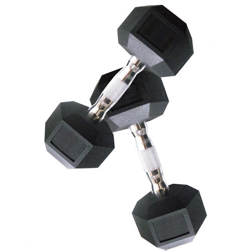 Load image into Gallery viewer, Powercore Rubber Hexagon Dumbbell [EA]
