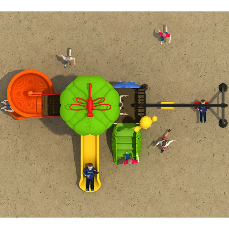 Load image into Gallery viewer, Swing &amp; Slide Garden Playground (Zy-1C1031)
