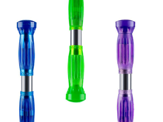 DEMO-Hampton Urethane Grip Aerobic Gel-Bar - 17.5LB (8kg)