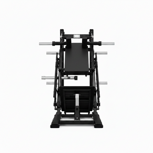 Powercore Leg Press Hack Squat Combo- Light Commercial (Black)