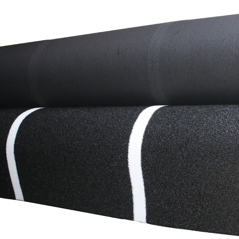Load image into Gallery viewer, MiRox Astro Turf :2m wide x 1m long / black with white lanes
