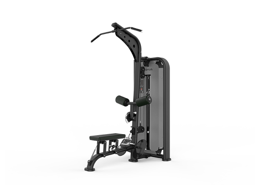 Shua Lat Pull Down + Row (G6891) - BLACK
