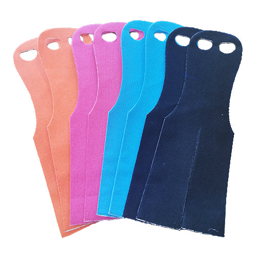 Single Use Pre-Cut Grips (Set of 10) - Black (3–6 Month Warranty)