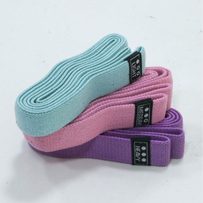 Powercore Fabric Booty Band set (light ,medium & heavy).
