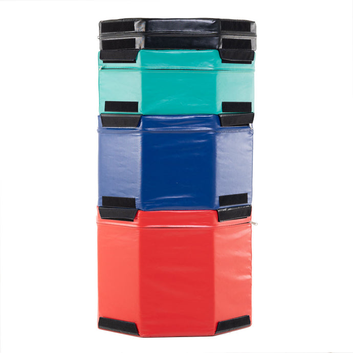 Powercore Octagonal Stackable Soft Jump Box 4 In 1 Set (15,30,45,60Cm)