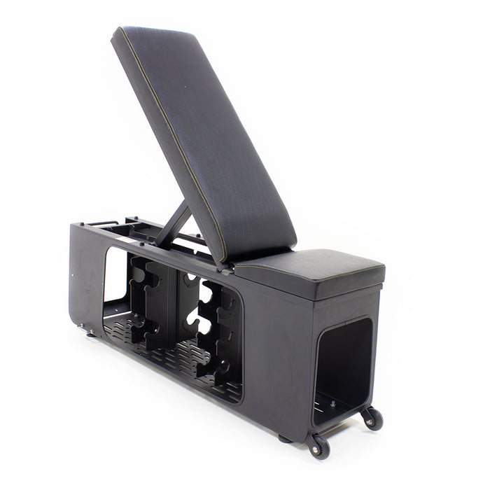 Studio Adjustable Bench with Storage