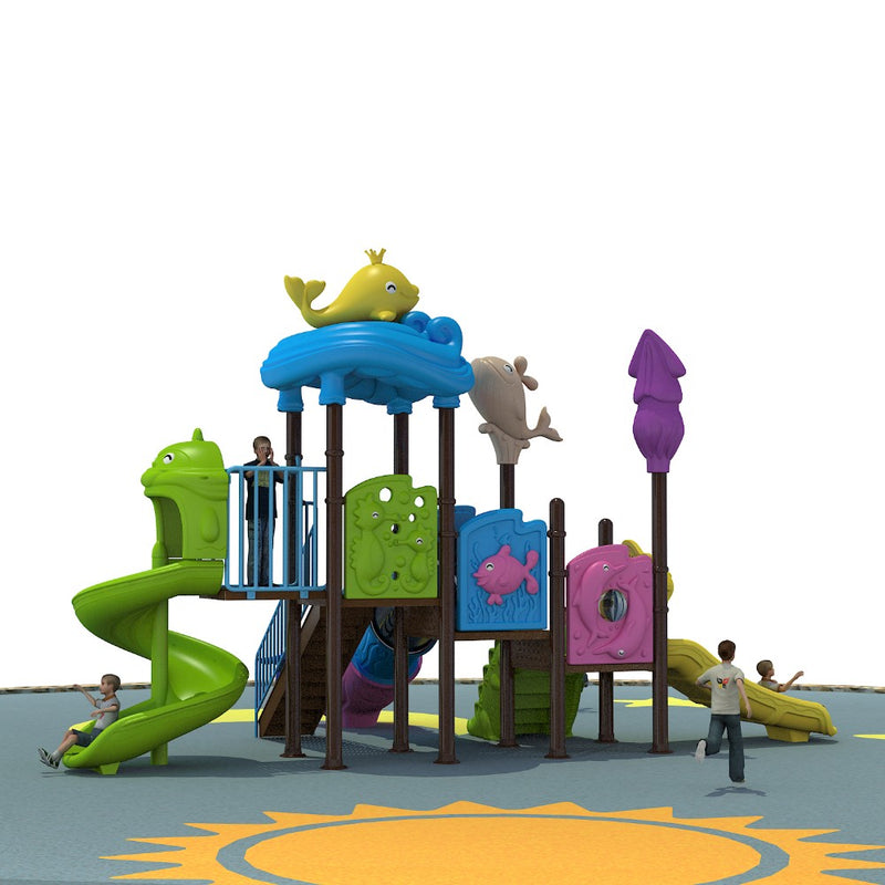 Load image into Gallery viewer, Dolphin Splash Playground (Dfc 130-1)
