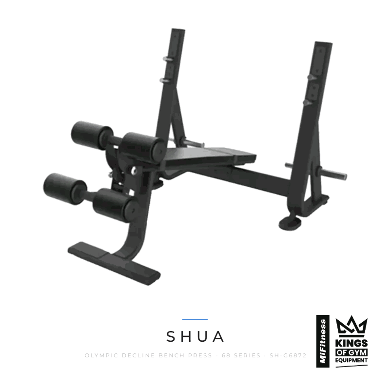 Load image into Gallery viewer, Shua Olympic Decline Bench Press - 68 Series – MiFitness Kings of Gym Equipment
