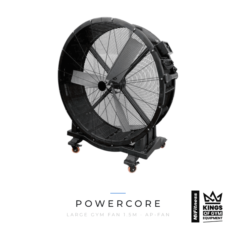 Load image into Gallery viewer, Powercore Large Gym Fan (1.5m) – MiFitness Kings of Gym Equipment
