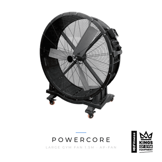 Powercore Large Gym Fan (1.5m) – MiFitness Kings of Gym Equipment