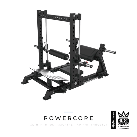 Powercore 3D Hip Thrust Machine – MiFitness Kings of Gym Equipment