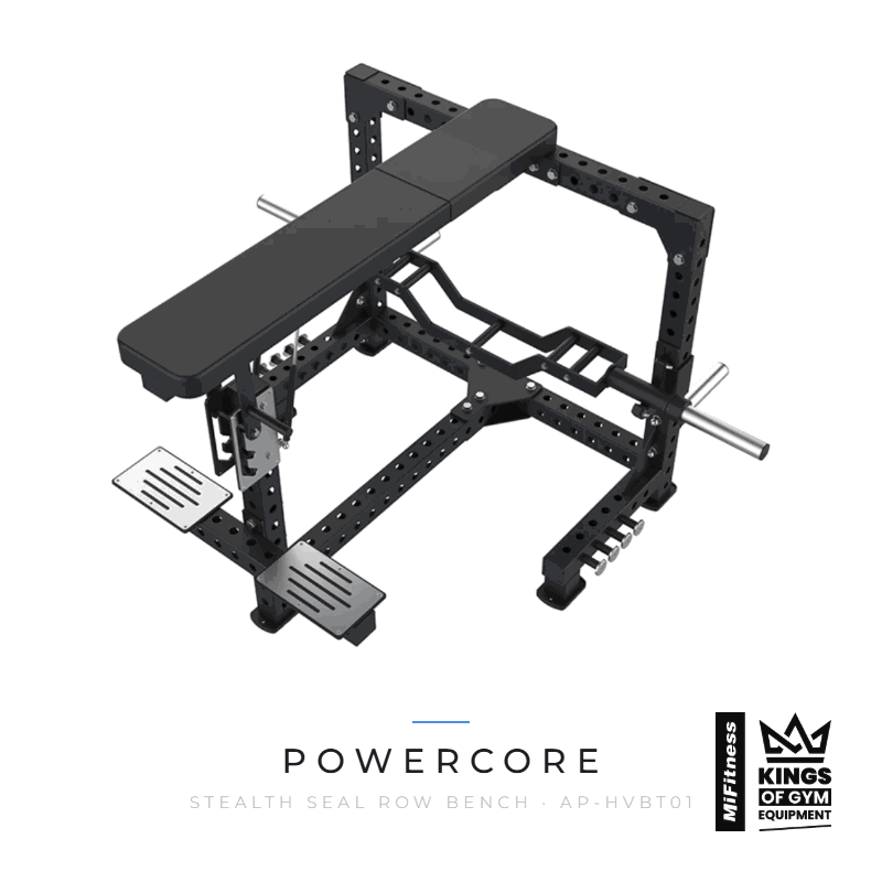 Load image into Gallery viewer, Powercore Stealth Seal Row Bench – MiFitness Kings of Gym Equipment
