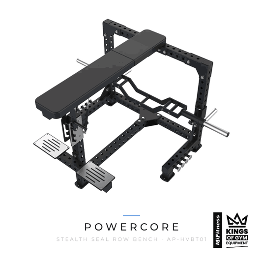 Powercore Stealth Seal Row Bench – MiFitness Kings of Gym Equipment