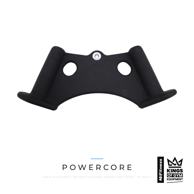 Load image into Gallery viewer, Cable Attachment: Triceps Pushdown Narrow Grip (MEGA1) – MiFitness Kings of Gym Equipment
