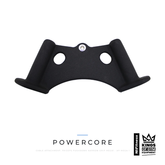 Cable Attachment: Triceps Pushdown Narrow Grip (MEGA1) – MiFitness Kings of Gym Equipment