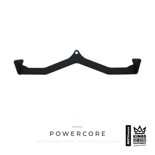 Cable Attachment: Lat Bar - Wide Grip (MEGA6) – MiFitness Kings of Gym Equipment