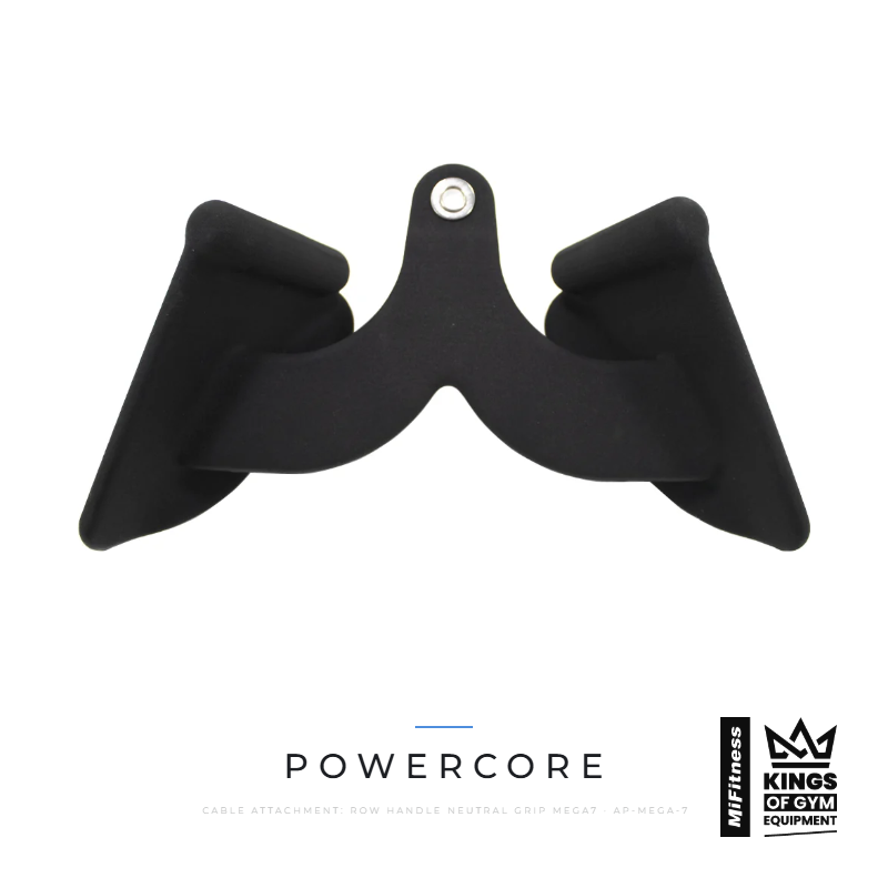 Load image into Gallery viewer, Cable Attachment: Row Handle Neutral Grip (MEGA7) – MiFitness Kings of Gym Equipment

