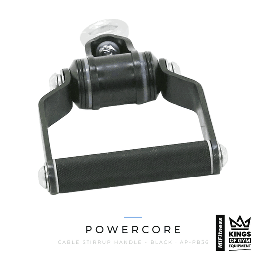 Powercore Cable Stirrup Handle - Black – MiFitness Kings of Gym Equipment