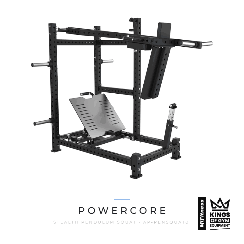 Load image into Gallery viewer, Powercore Stealth Pendulum Squat – MiFitness Kings of Gym Equipment
