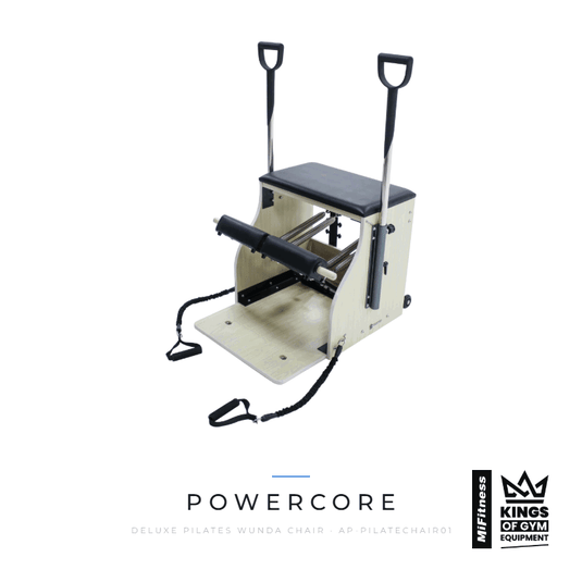 Powercore Deluxe Pilates Wunda Chair – MiFitness Kings of Gym Equipment