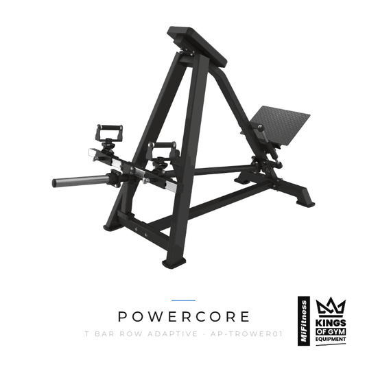 Powercore T Bar Row (Adaptive) – MiFitness Kings of Gym Equipment