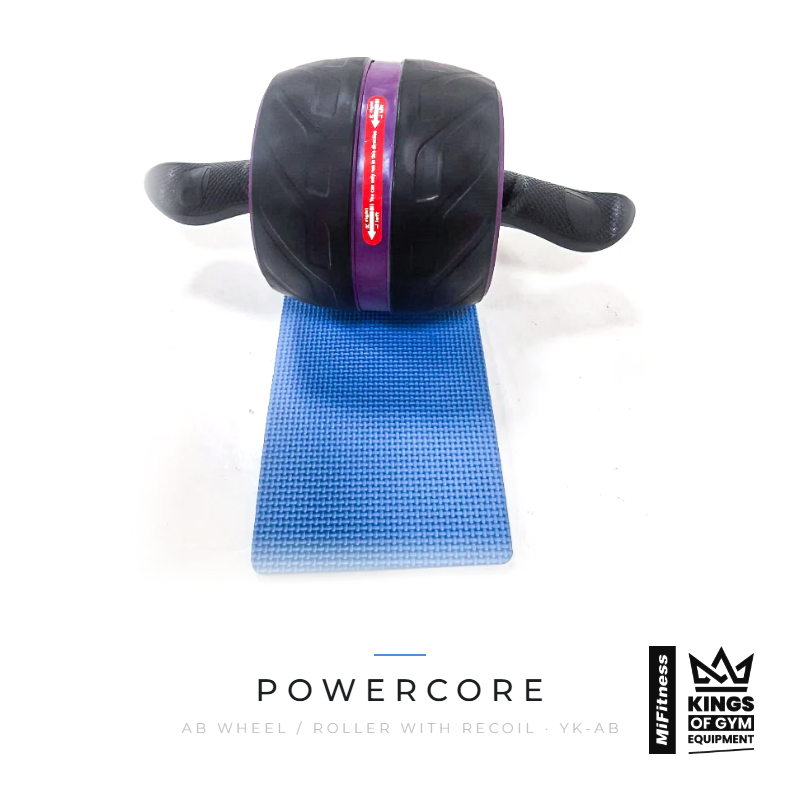 Load image into Gallery viewer, Powercore Ab Wheel / Roller (With Recoil) – MiFitness Kings of Gym Equipment
