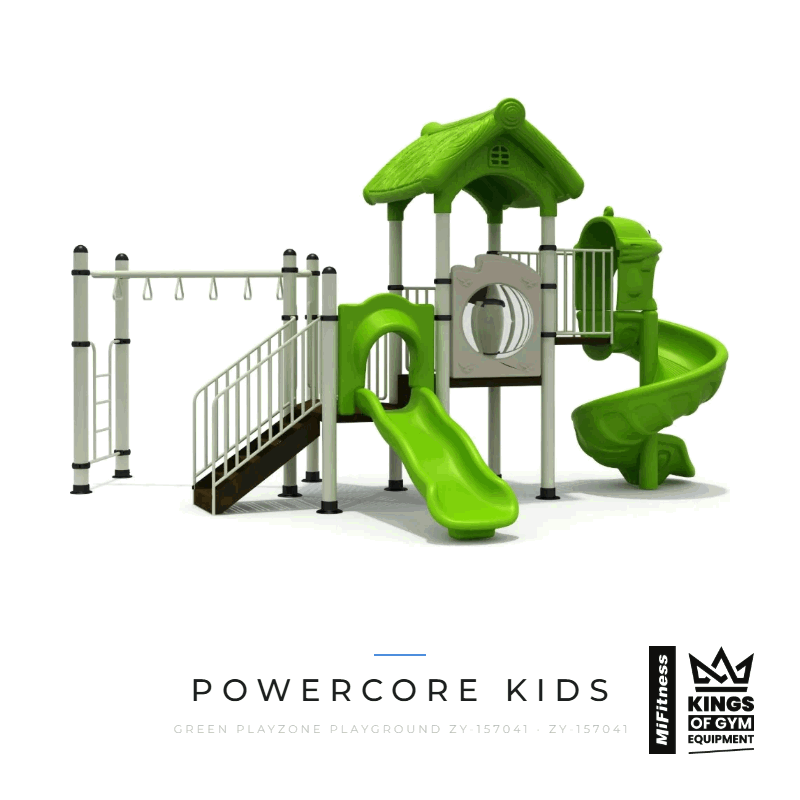Load image into Gallery viewer, Green Playzone Playground (Zy-157041) – MiFitness Kings of Gym Equipment
