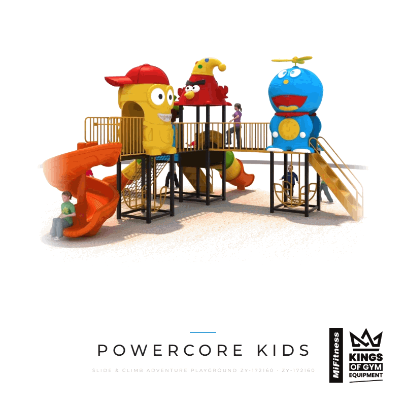Load image into Gallery viewer, Slide &amp; Climb Adventure Playground (Zy-172160) – MiFitness Kings of Gym Equipment

