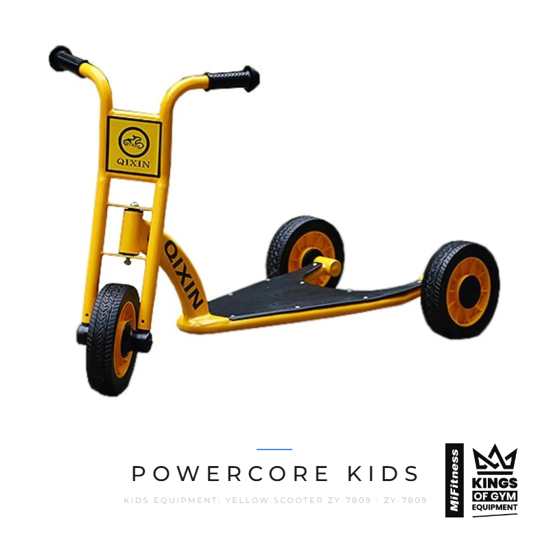 Load image into Gallery viewer, Kids Equipment: Yellow Scooter (Zy-7809) – MiFitness Kings of Gym Equipment
