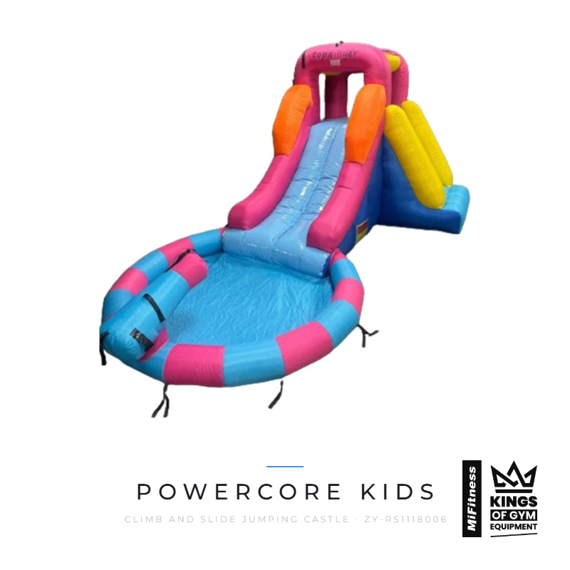 Load image into Gallery viewer, Climb and Slide Jumping Castle – MiFitness Kings of Gym Equipment
