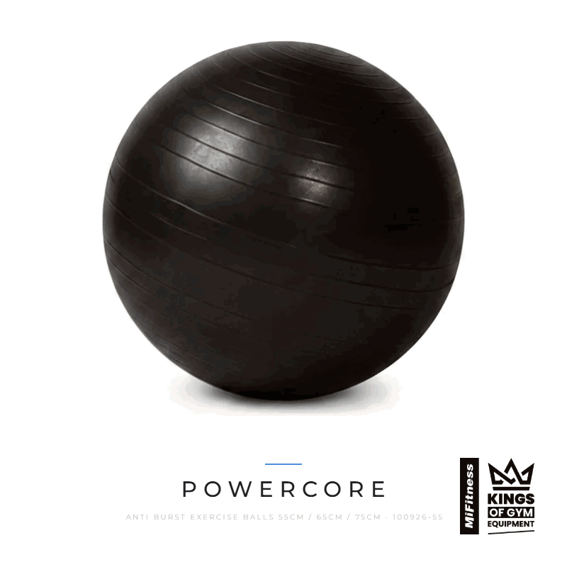 Load image into Gallery viewer, Powercore Anti Burst Exercise Balls (55cm / 65cm / 75cm) – MiFitness Kings of Gym Equipment
