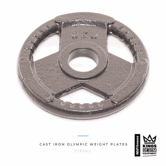 Cast Iron Olympic Weight Plates – MiFitness Kings of Gym Equipment