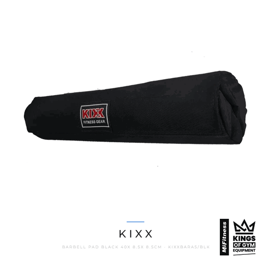 Kix Barbell Pad (Black 40x 8.5x 8.5cm) – MiFitness Kings of Gym Equipment