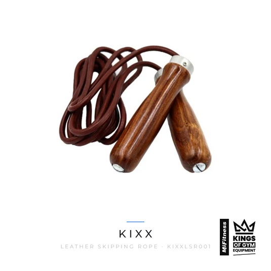 Kixx Leather Skipping Rope – MiFitness Kings of Gym Equipment