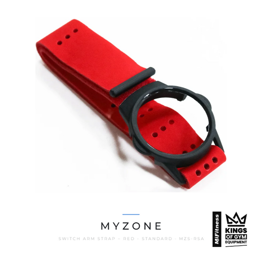 Myzone-Switch Arm Strap - Red - Standard – MiFitness Kings of Gym Equipment